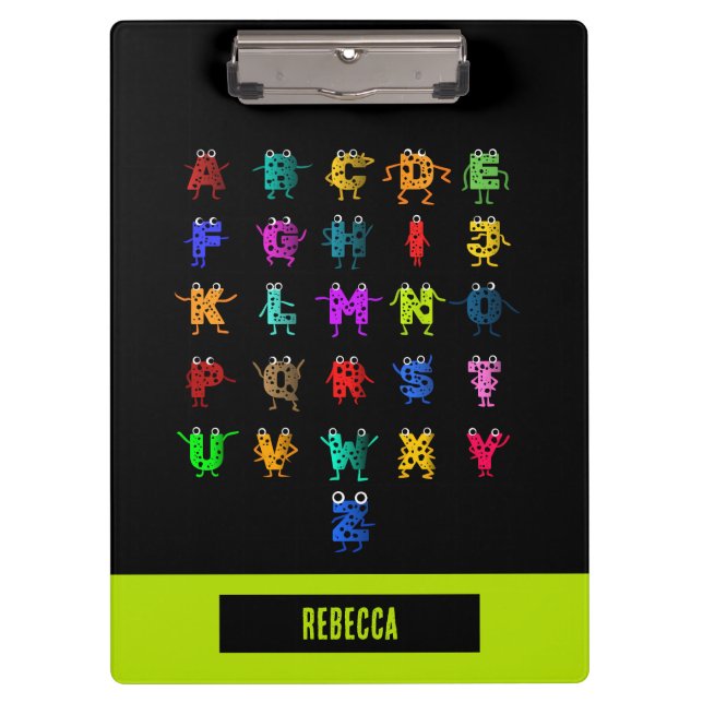 Pranchetas Colorido ABC (Frente)