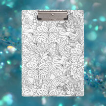 Colorir-Me ・ Padrão De Flor