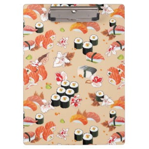 Pranchetas Comida Japonesa: Padrão Sushi 3