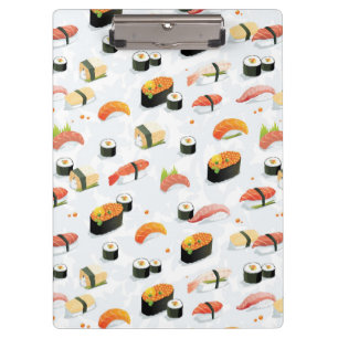 Pranchetas Comida japonesa: Teste padrão do sushi