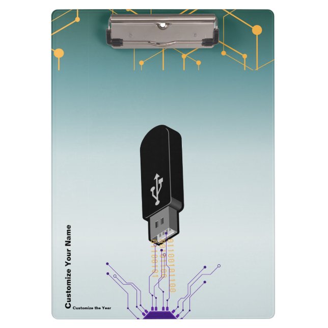 Pranchetas Computer Science Clipboard (Frente)