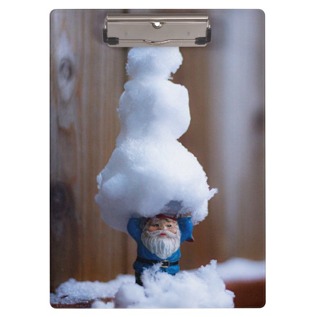 Pranchetas Construiu um Snowman V (Frente)