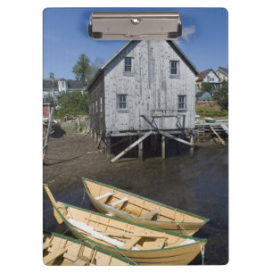 Pranchetas construtor de dories, Lunenburg, Nova Escócia, Can