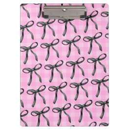 Pranchetas Coquetel estético rosa e fitas