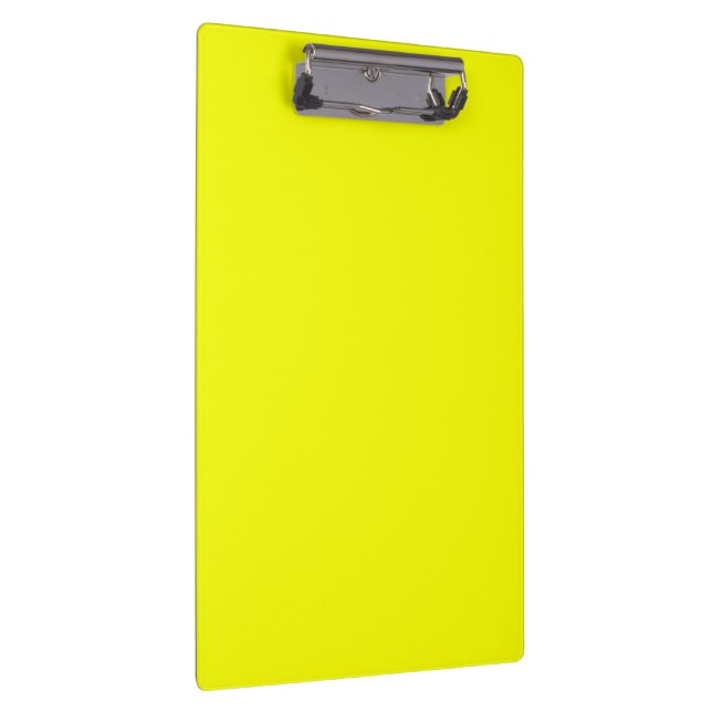 Pranchetas Cor de fundo amarelo limão Personalize isso! (Direita)