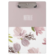 Cor personalizada e padrão floral fofo