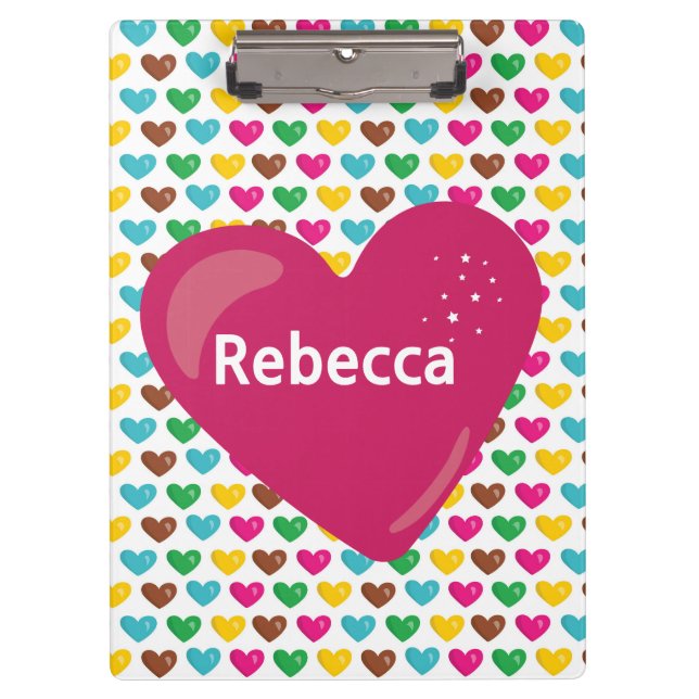 Pranchetas Corações Felizes (Frente)