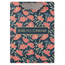 Coral Breeze Floral Personalizado