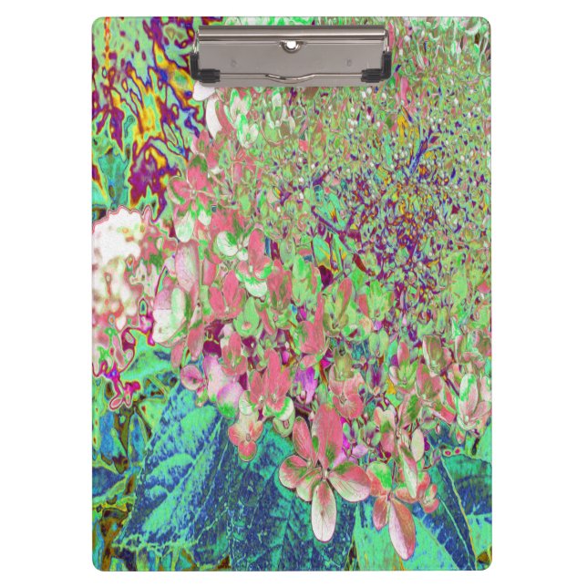 Pranchetas Coral Elegante e Chartreuse Limelight Hydrangea (Frente)