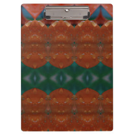 Pranchetas Coral & Green Ikat