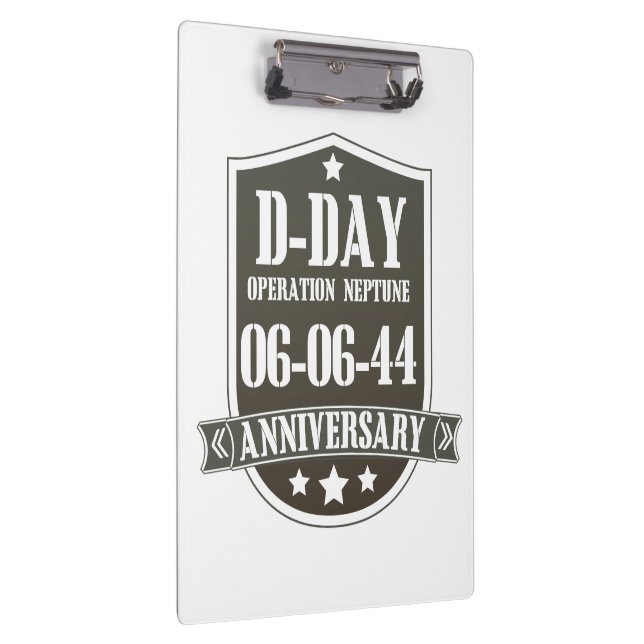 Pranchetas Crachá de aniversário de D-Day (Direita)