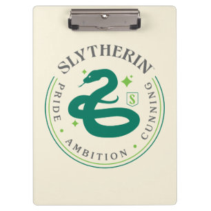 Pranchetas CRACHÁ de Orgulho Cobra Verde SLYTHERIN™
