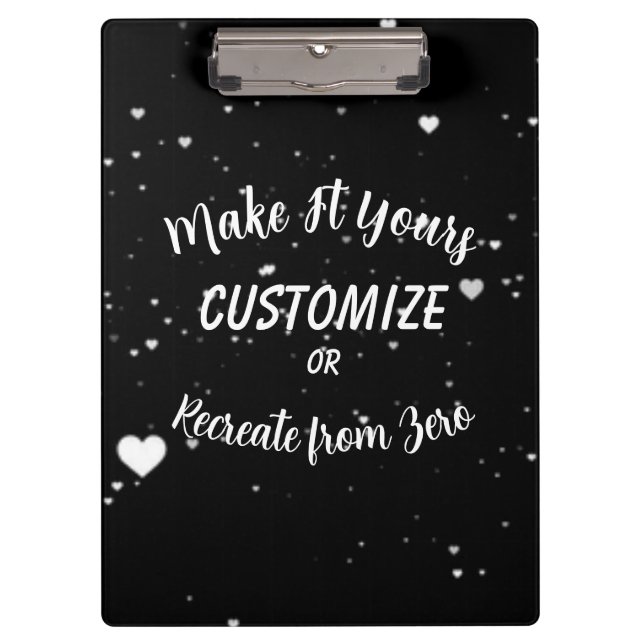 Pranchetas Create Yr Own Modern Brand Pro clipboard (Frente)