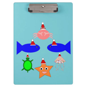 Pranchetas Criaturas do Mar de Natal