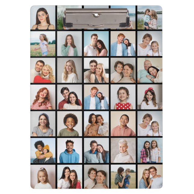 Pranchetas Crie Sua Própria Colagem De Fotos 35 (Frente)