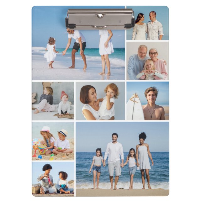 Pranchetas Crie sua própria colagem de fotos de 9 (Frente)