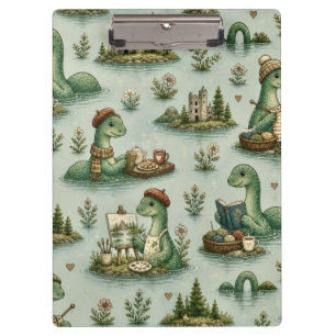 Pranchetas Criptídeos Aconchegantes Nessie Monstro do Lago Ne