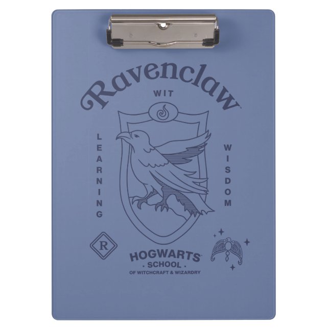 Pranchetas Crista de Sabedoria e Perspicácia RAVENCLAW™ (Frente)