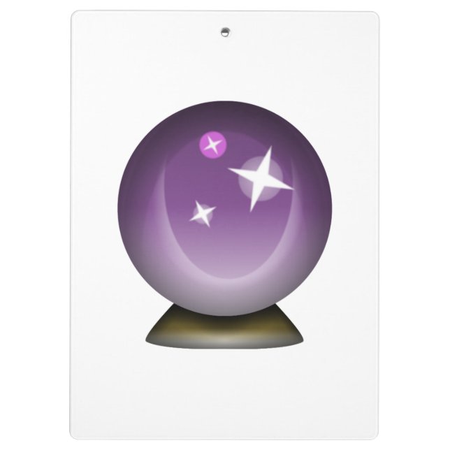 Pranchetas Crystal Magic Ball - Emoji (Verso)
