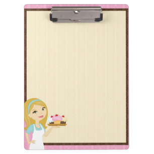 Pranchetas Cupcake Baker Louro D12 Área de Transferência 3