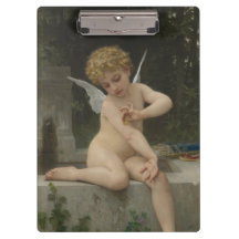 Cupido com borboleta (por Bouguereau)