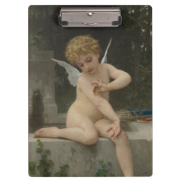 Pranchetas Cupido com borboleta (por Bouguereau)