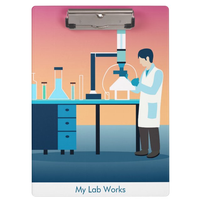 Pranchetas Custom Science Lab Student  (Frente)