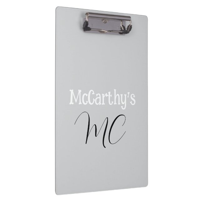 Pranchetas Cute Customized Personal Name Clipboard  (Direita)