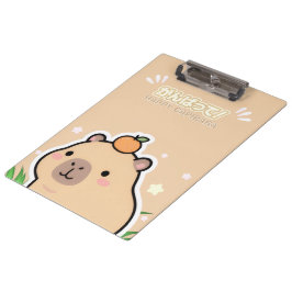 Pranchetas Cute Kawaii Capybara 