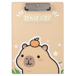 Pranchetas Cute Kawaii Capybara 