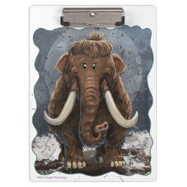 Pranchetas Cute Mastodon