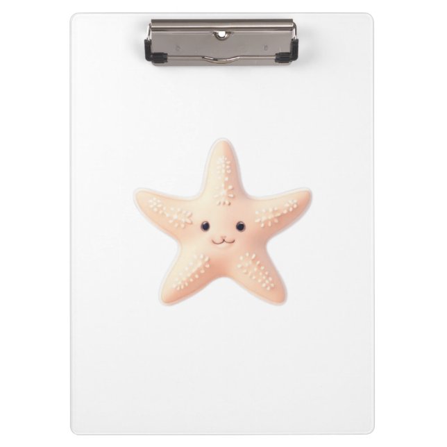 Pranchetas Cute Pink Starfish (Frente)