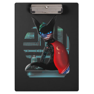 Pranchetas Cyberpunk Ninja Black Cat