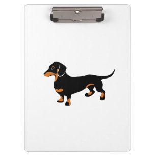Pranchetas Dachshund bonito - cão de Doxie