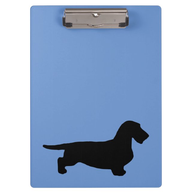 Pranchetas Dachshund Pelo Rijo - Silhueta 1 (Frente)