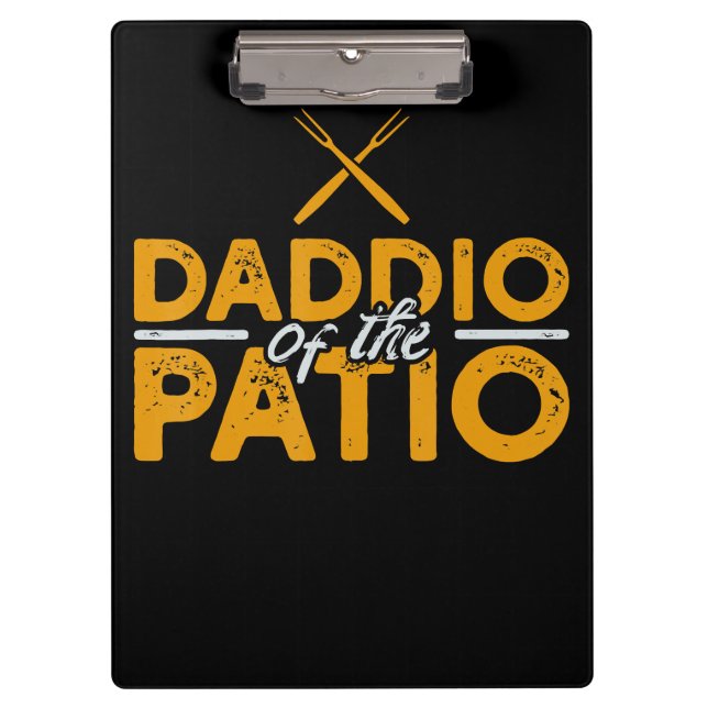 Pranchetas Daddio Do CHURRASCO Engraçado Da Patio (Frente)