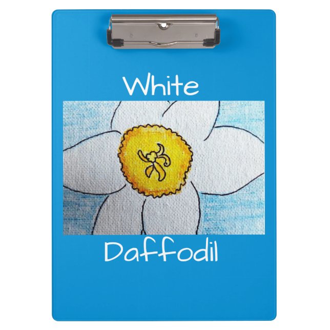 Pranchetas Daffodil branco (Frente)