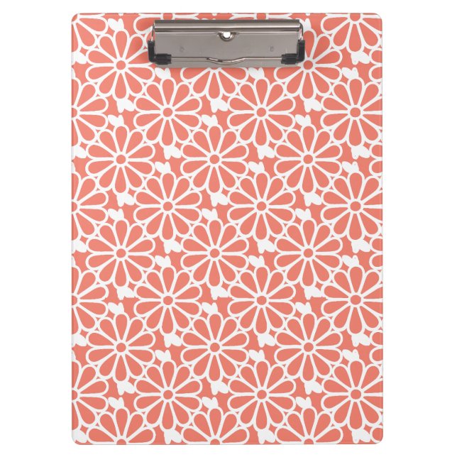 Pranchetas Daisy Chain - Clipboard (Coral) (Frente)