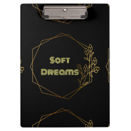 Pranchetas de sonhos macios personalizados linda p