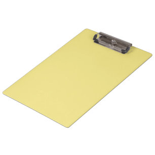 Pranchetas Decor amarelo macio pronto para personalização