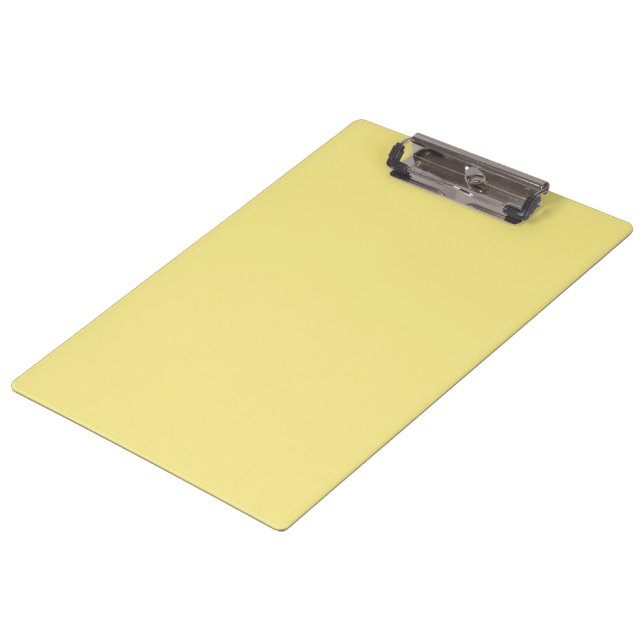 Pranchetas Decor amarelo macio pronto para personalização (Inclinado)