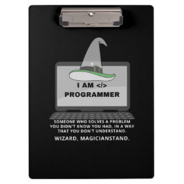 Pranchetas Definição engraçada do programador