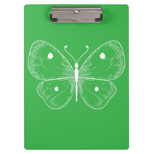 Pranchetas Delicate Sketch Butterfly (Frente)