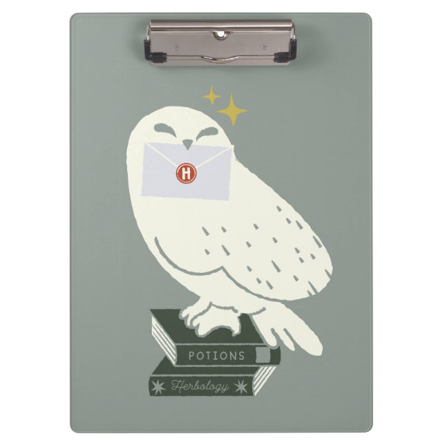 Pranchetas Desenho Caprichoso da Hedwig com Carta (Frente)