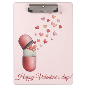 Pranchetas Desenho do Dia dos Namorados Love Medicine