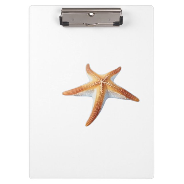Pranchetas Desenho em Aquarela de Estrela do Mar (Frente)