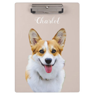 Pranchetas Desenho Personalizado do Cão Galês Corgi