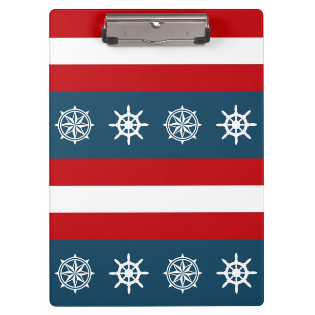 Pranchetas Design com tema náutico (Frente)
