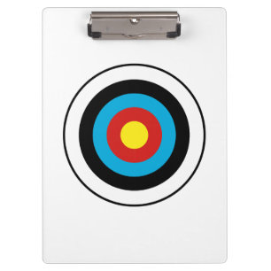 Pranchetas Design de Alvo Bullseye