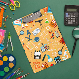 Pranchetas Design de Ciência Vibrante Perfeito para Aula e Es